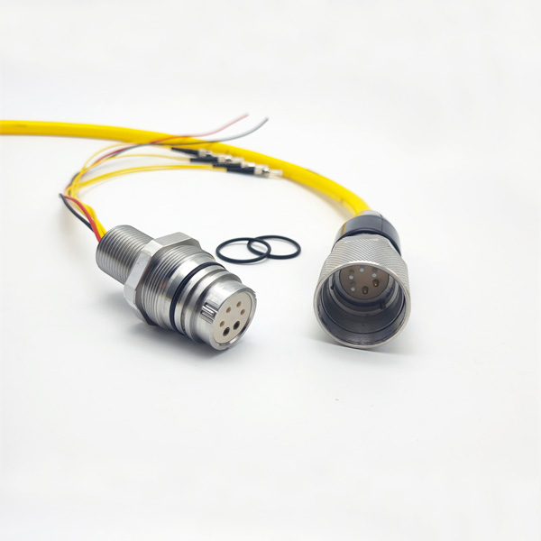 Conector de Fibra Óptica Subaquático de 6 Pinos UC 1062